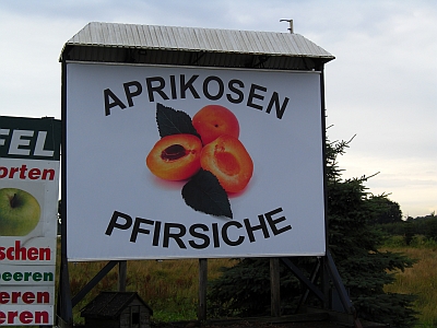 Werbeschild